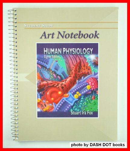 Stock image for Art Notebook to Accompany Human Physiology for sale by HPB-Red