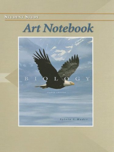 Art Notebook to accompany Biology (9780072978025) by Mader, Sylvia