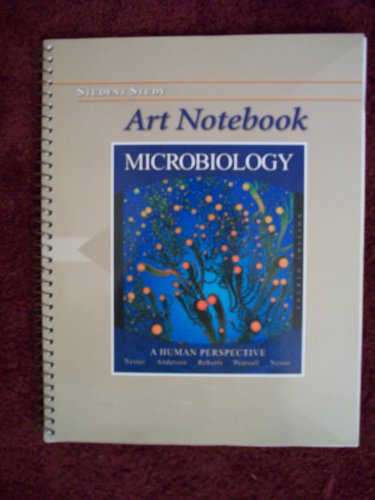Imagen de archivo de Art Notebook to accompany Microbiology: A Human Perspective a la venta por HPB-Red