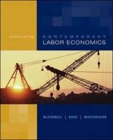 Beispielbild fr Contemporary Labor Economics zum Verkauf von Wonder Book