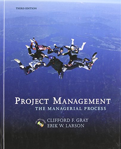 Beispielbild fr Project Management: The Managerial Process (Mcgraw-Hill/Irwin Series Operations and Decision Sciences) zum Verkauf von Wonder Book