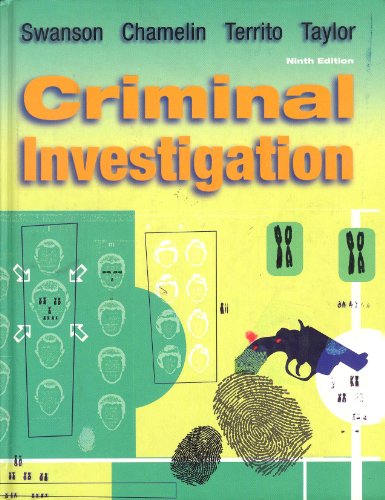 9780072979169: Criminal Investigation