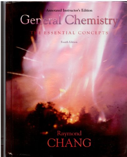 General Chemistry: The Essential Concepts - Raymond Chang