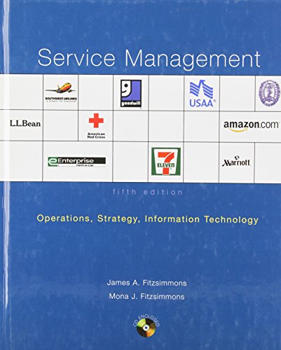 9780072982305: Service Management