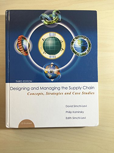 Imagen de archivo de Designing and Managing the Supply Chain a la venta por BooksRun