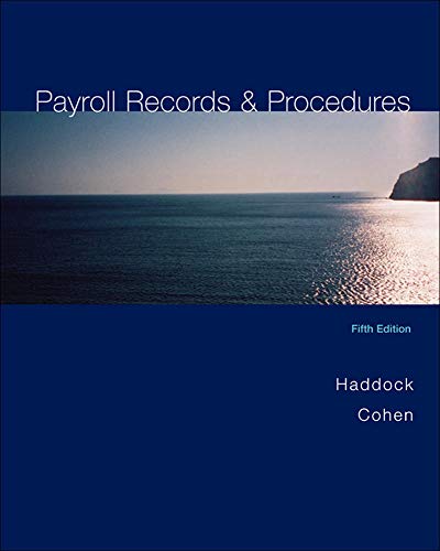 9780072982435: Payroll Records & Procedures