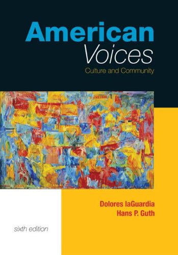 Stock image for American Voices: Culture and Community (book alone) for sale by BooksRun