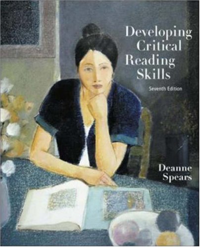Imagen de archivo de Developing Critical Reading Skills a la venta por Better World Books: West