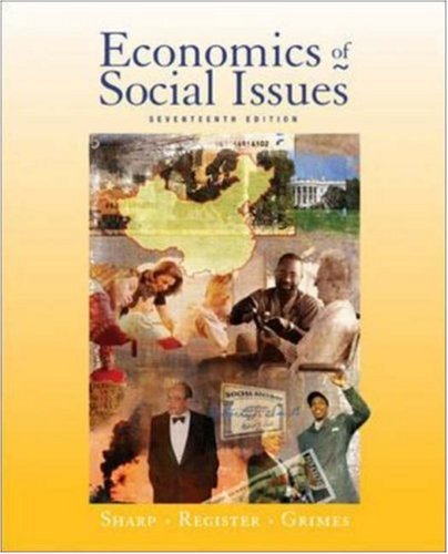 9780072984354: Economics Of Social Issues