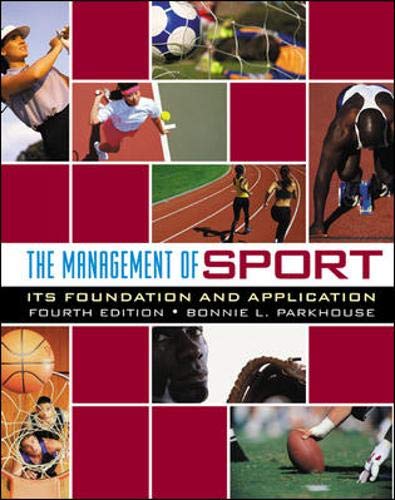 Imagen de archivo de The Management of Sport: Its Foundation and Application with PowerWeb Bind-in Card a la venta por SecondSale