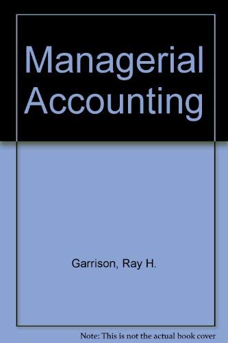 Imagen de archivo de Managerial Accounting, 11th Edition, Annotated Instructor's Edition (Includes Unopened DVD) a la venta por James Lasseter, Jr