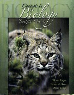 9780072986570: Concepts in Biology