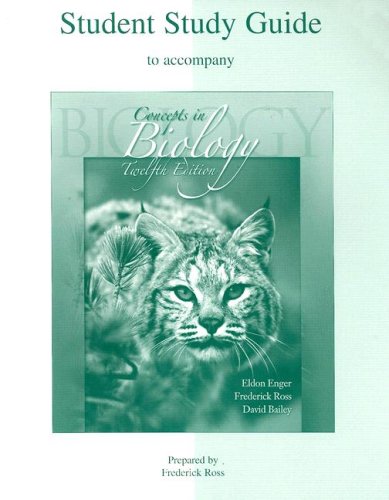Beispielbild fr Student Study Guide to Accompany Concepts in Biology Twelfth Edition zum Verkauf von ThriftBooks-Atlanta