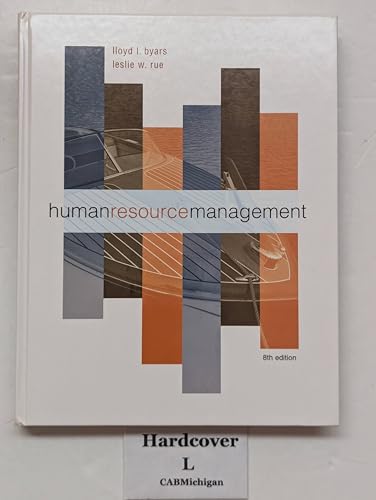 Stock image for Human Resource Management for sale by Better World Books