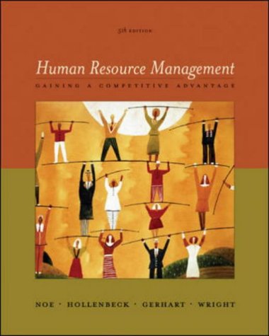 Imagen de archivo de Human Resource Management: Gaining a Competitive Advantage a la venta por ThriftBooks-Atlanta