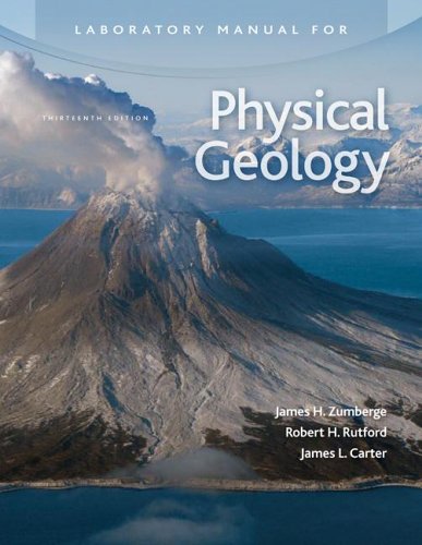 Imagen de archivo de Laboratory Manual for Physical Geology by James Zumberge a la venta por HPB-Red