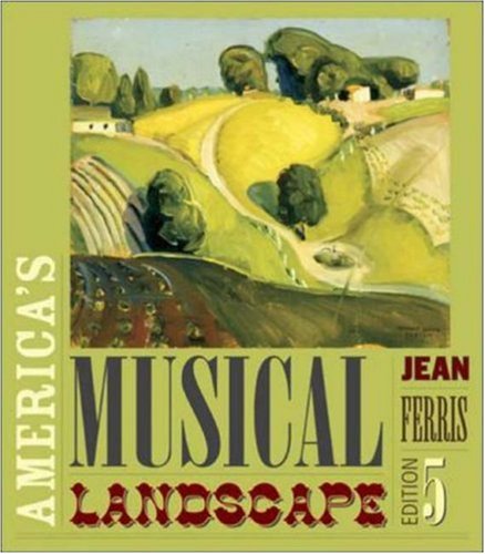 Imagen de archivo de America's Musical Landscape a la venta por SecondSale