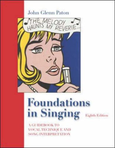 Imagen de archivo de Foundations in Singing a la venta por Better World Books: West