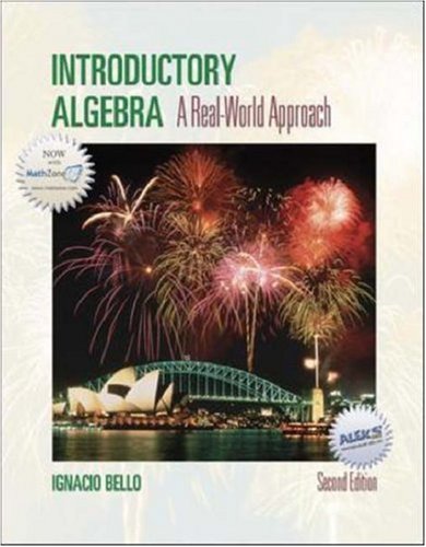 Beispielbild fr Introductory Algebra zum Verkauf von The Book Cellar, LLC