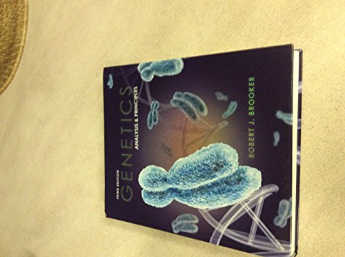 Stock image for Genetics : Analysis and Principles for sale by Better World Books