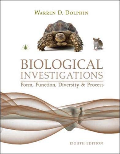 Imagen de archivo de Biological Investigations: Form, Function, Diversity & Process a la venta por ThriftBooks-Dallas