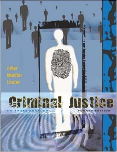 Beispielbild fr Criminal Justice : An Introduction zum Verkauf von Better World Books