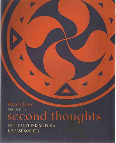 Stock image for Second Thoughts: Critical Thinking for a Diverse Society for sale by The Maryland Book Bank