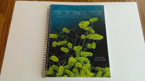 Imagen de archivo de Microbiology Experiments: A Health Science Perspective a la venta por ThriftBooks-Atlanta