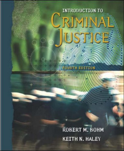 9780072995541: Introduction to Criminal Justice