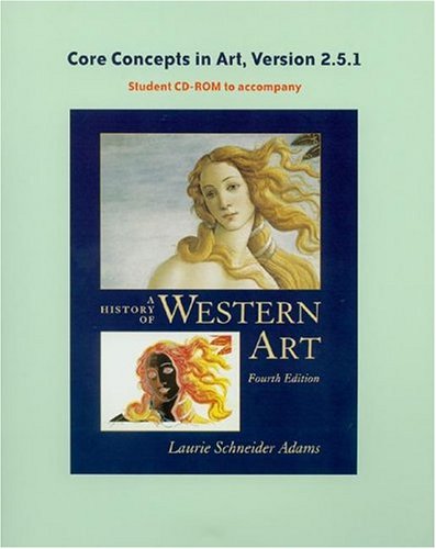 Stock image for History of Western Art's Core Concepts CD-ROM, V 2.5 for sale by SecondSale