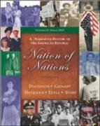 Imagen de archivo de Nation of Nations: A Narrative History Of The American Republic: Since 1865, Chapters 17-33 w/CD and Powerweb Reg Code a la venta por MyLibraryMarket