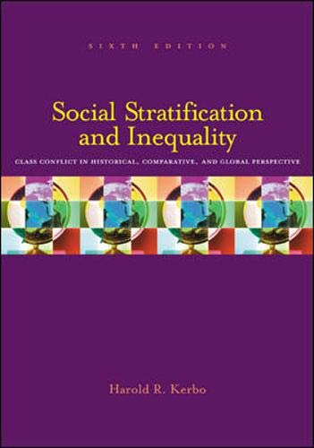 9780072997699: Social Stratification and Inequality