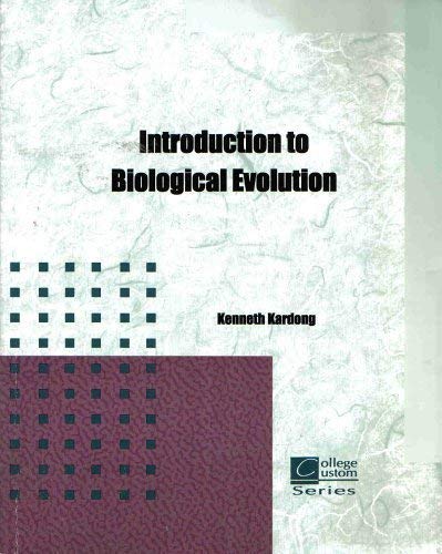 9780072998771: Introduction to biological Evolution