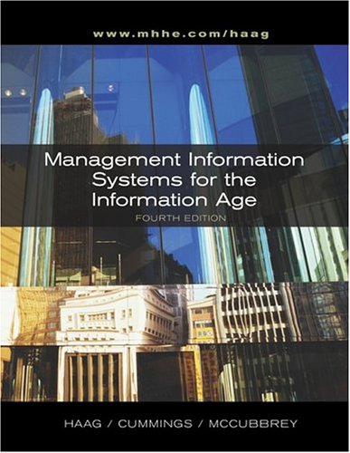 Beispielbild fr Management Information Systems for the Information Age + MIS Info Age Module + MISource V2 CD + PowerWeb zum Verkauf von dsmbooks