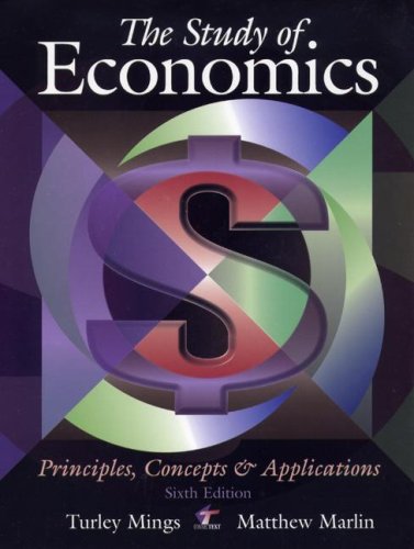 9780073012940: The Study of Economics: Principles, Concepts & Applications