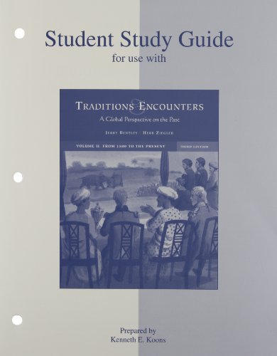 Beispielbild fr Traditions and Encounters : Global Perspective on the Past from 1500 to the Present zum Verkauf von Better World Books