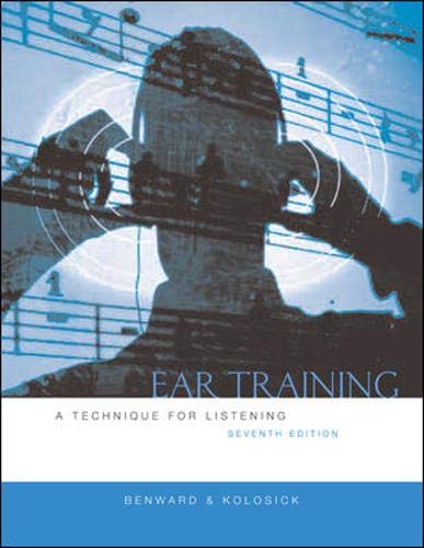 9780073015958: Ear Training w/Transcription CD