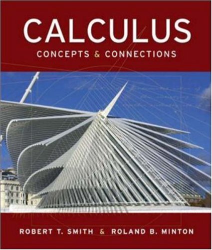 Beispielbild fr Calculus : Concepts and Connections zum Verkauf von Better World Books