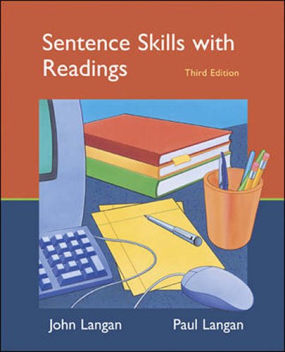 Stock image for Sentence Skills with Readings (Langan Series) for sale by SecondSale