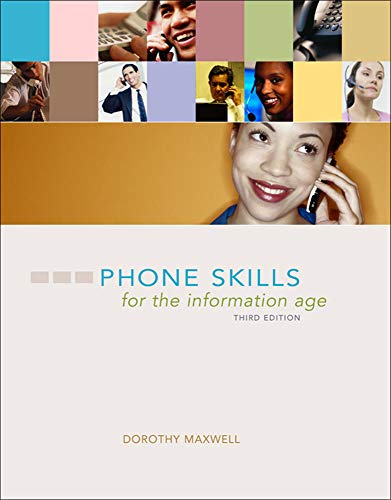 Stock image for Phone Skills for the Information Age for sale by Better World Books