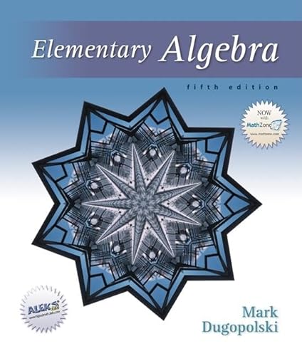 Stock image for Elementary Algebra W/Mathzone for sale by ThriftBooks-Atlanta