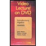 Stock image for Introductory Algebra - Video Lecture 3 Dvds for sale by BookHolders