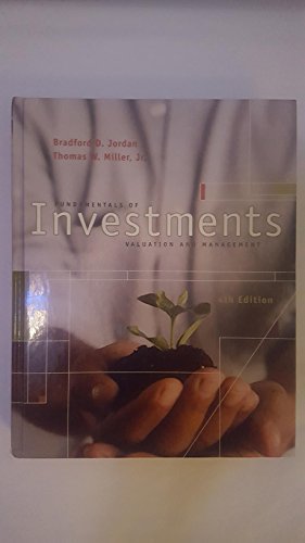 Stock image for Fundamentals of Investments (McGraw-Hill/Irwin Series in Finance, Insurance, and Real Est) for sale by medimops