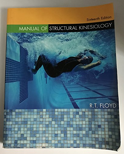 Beispielbild fr Manual of Structural Kinesiology zum Verkauf von Better World Books