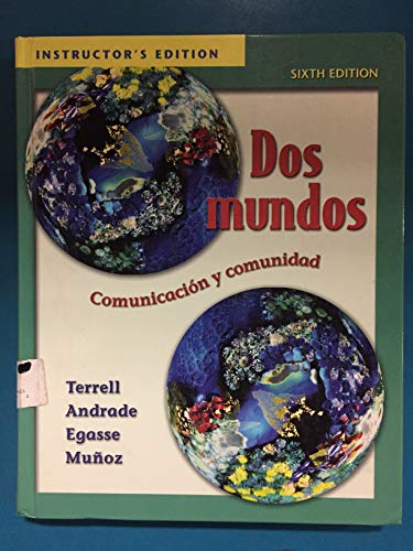 9780073030937: Dos Mundos (Instructor's Edition) Edition: Sixth