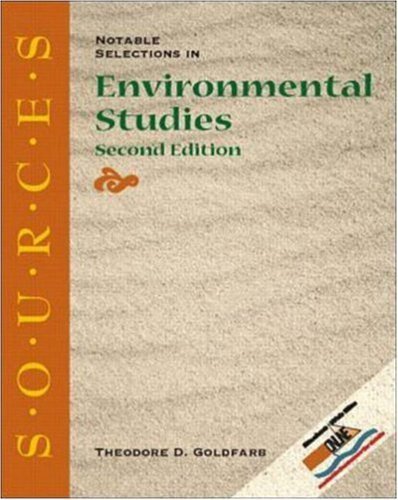 Beispielbild fr Sources: Notable Selections in Environmental Studies zum Verkauf von Once Upon A Time Books