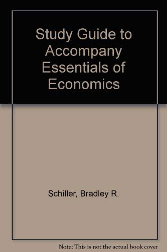 Stock image for Study Guide to Accompany Essentials of Economics for sale by HPB-Red