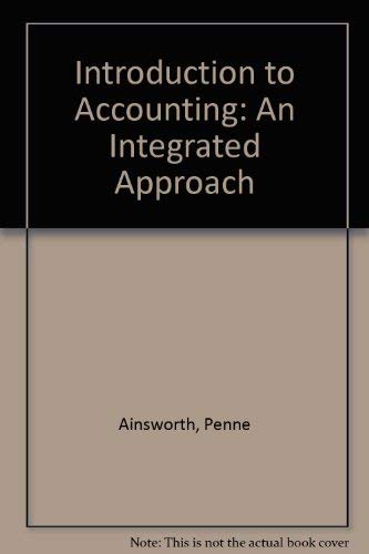 9780073033211: Introduction to Accounting: An Integrated Approach