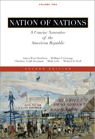 9780073033860: Nation of Nations: A Concise Narrative of the American Republic