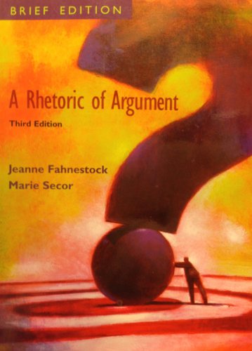 9780073036175: A Rhetoric of Argument: Brief Edition